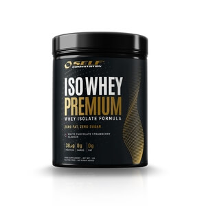 Iso Whey Premium, 1 kg, Hvid Chokolade Jordbær