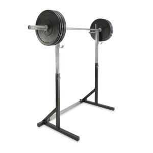 Bumper Vægtstangssæt 80 kg &amp; Ställning