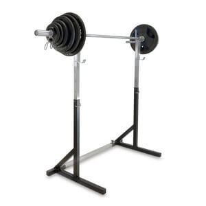 Tri-Grip Vægtstangssæt 127.5 kg &amp; Stativ, JTC Power
