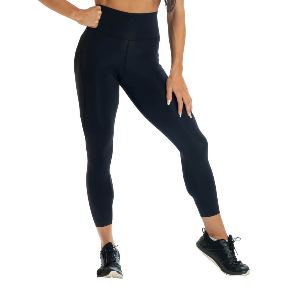 High Waist Leggings, black V2, medium
