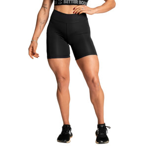 High Waist Shorts, black, small