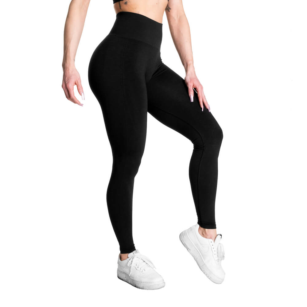 Scrunch Leggings, black, small
