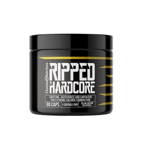 Ripped Hardcore, 90 kapsler, Chained Nutrition billede