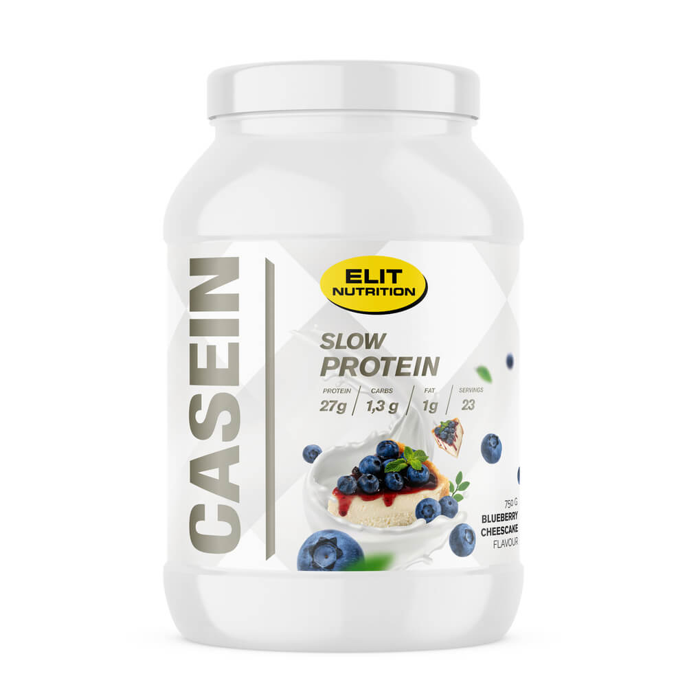 Kaseinprotein, 750 g, Blåbær Cheesecake billede