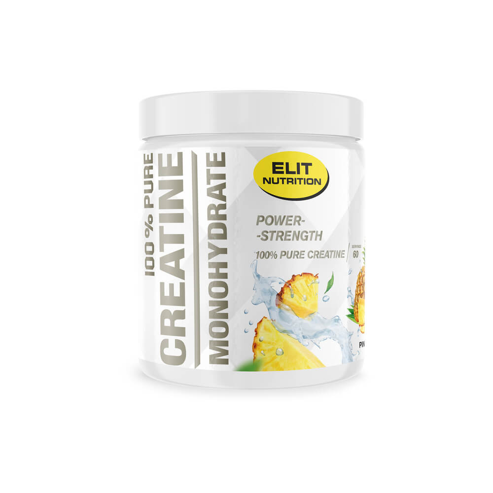 Elit 100 % Pure Creatine Monohydrate, 300 g, Pineapple billede