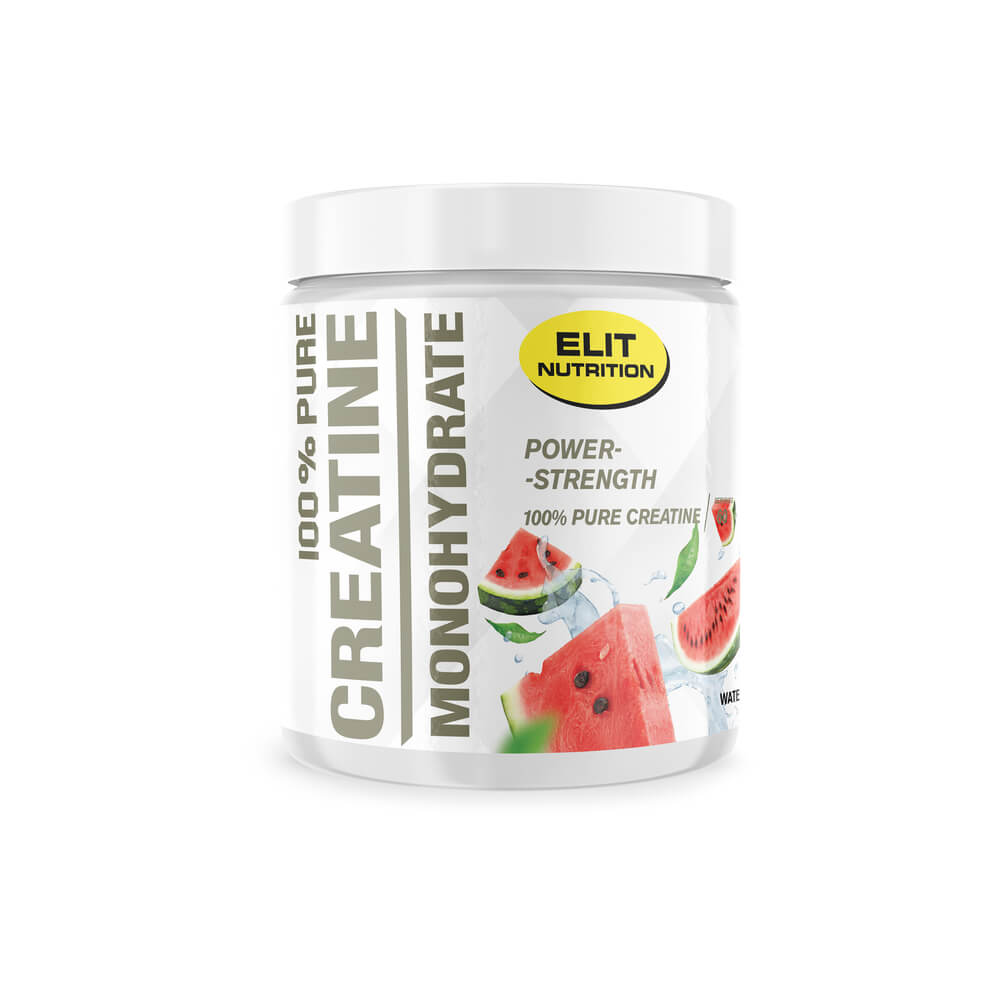 Elit 100 % Pure Creatine Monohydrate, 300 g, Watermelon billede