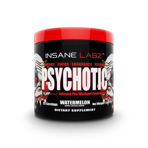 Psychotic Pre-Workout, 259 g, Vandmelon