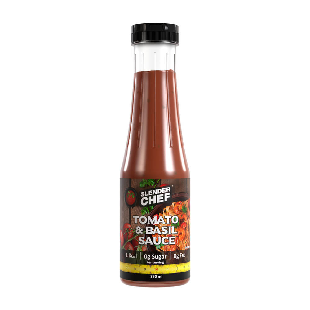 Tomato &amp; Basil Sauce, 350 ml, Slender Chef billede