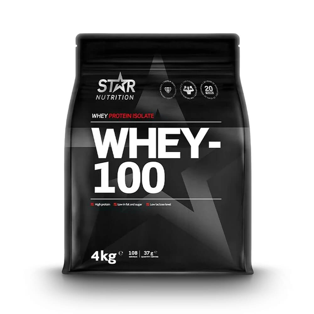 Whey-100, 4 kg, Vanilje billede
