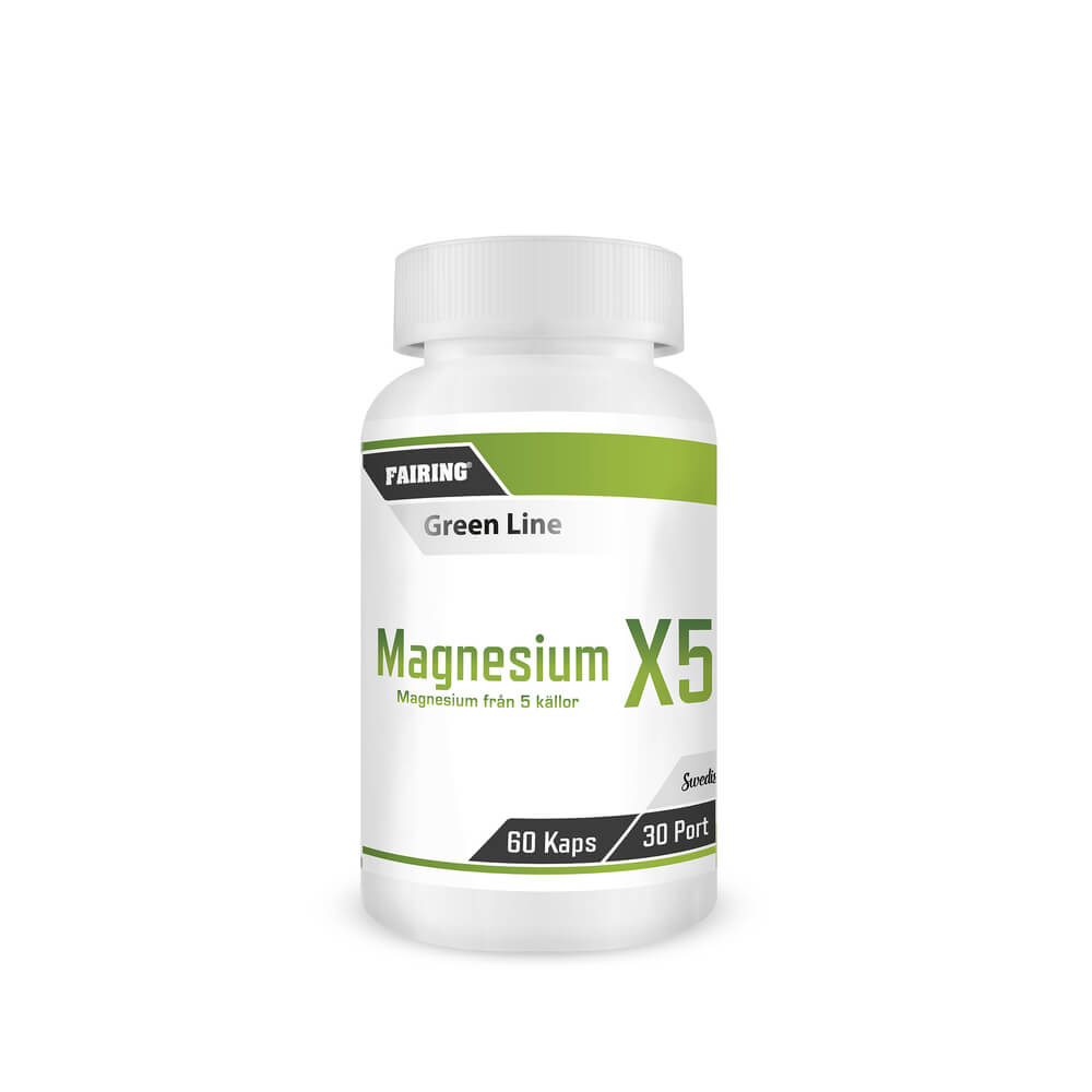 Magnesium X5, 60 kapslar, Fairing billede
