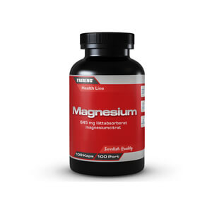 Magnesium, 100 kapsler
