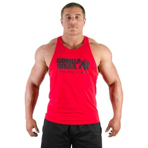 Gorilla Wear Classic Tank Top, S, Red