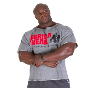 Classic Workout Top, grey, small/medium billede