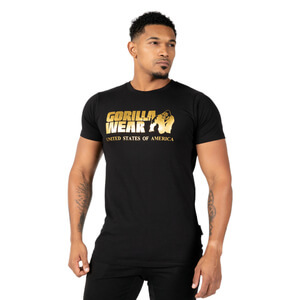 Classic T-Shirt, black/gold, xlarge