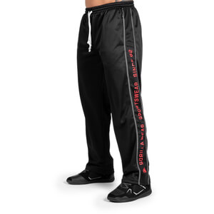 Functional Mesh Pants, black/red, small/medium billede