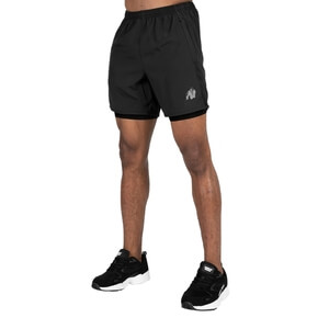 Modesto 2-In-1 Shorts, black, small