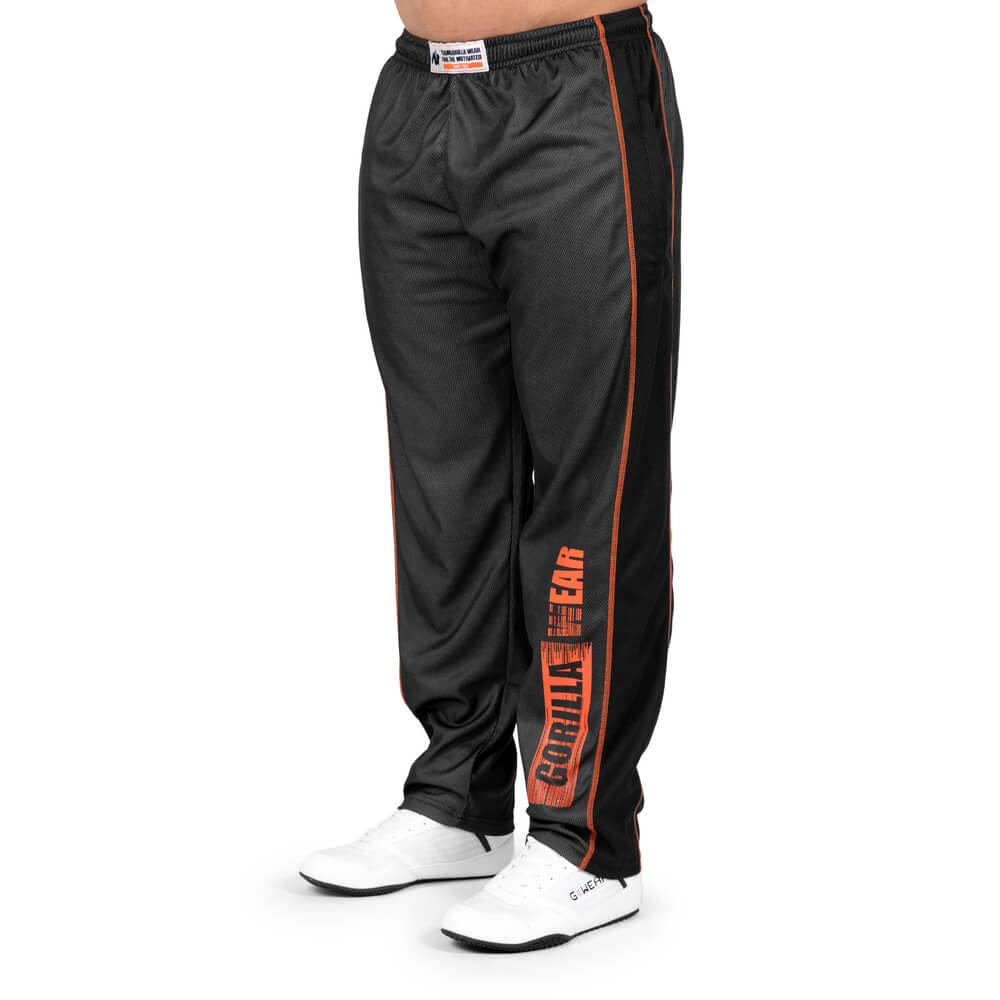 Wallace Mesh Pants, grey/orange, xxlarge/xxxlarge