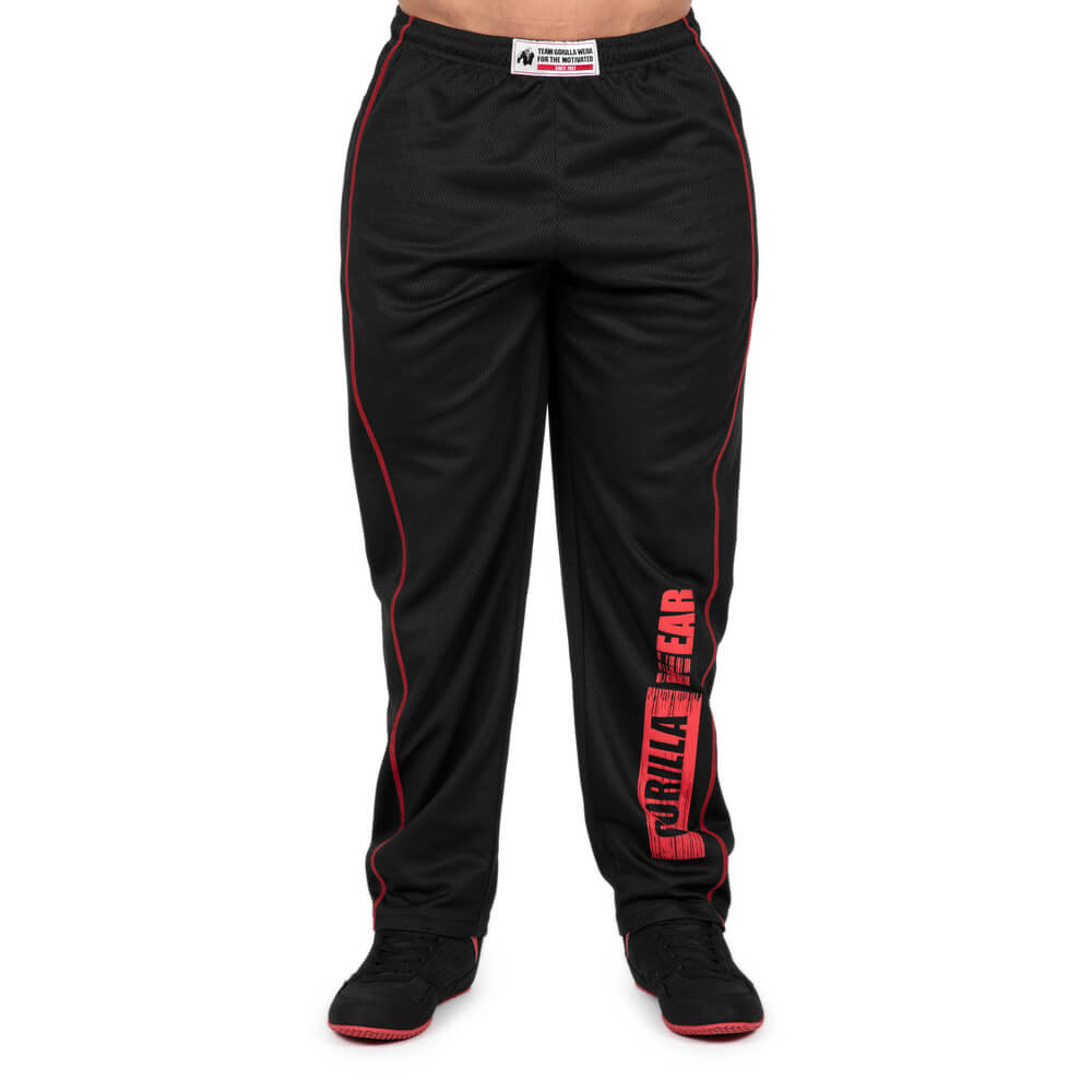 Wallace Mesh Pants, black/red, xxlarge/xxxlarge
