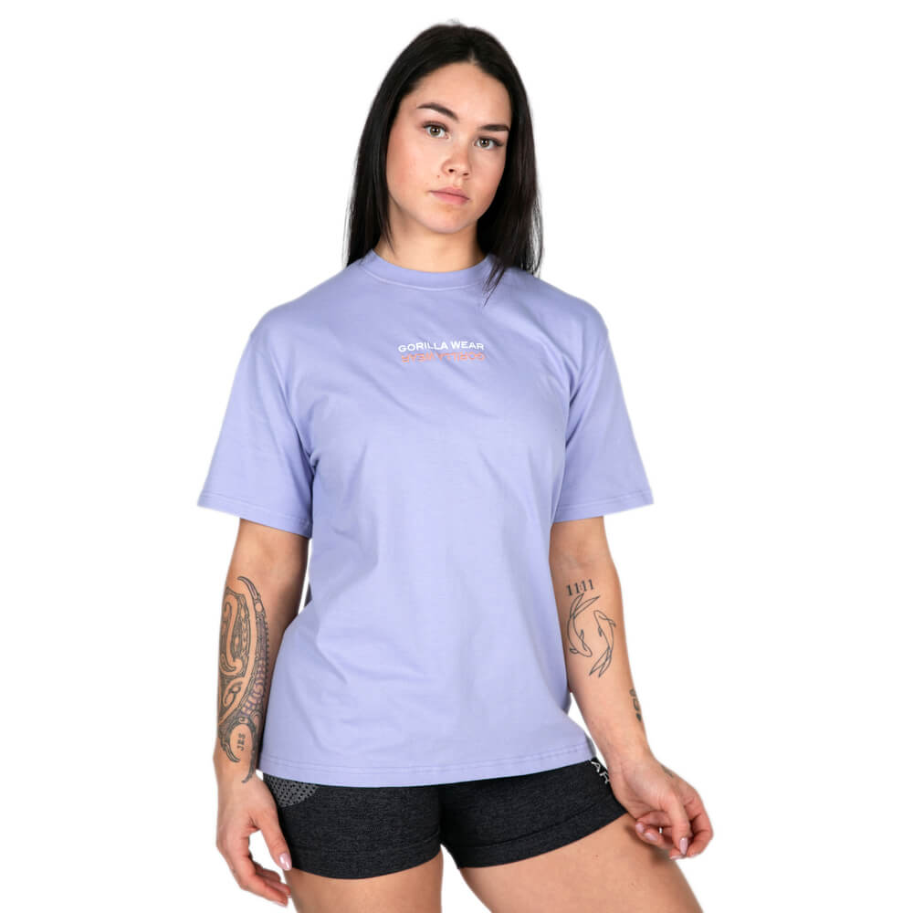 Medina Oversized T-Shirt, lilac, xsmall