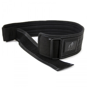 4 Inch Nylon Belt, black/grey, large/xlarge billede