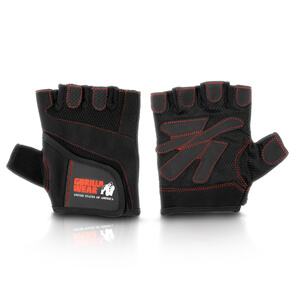 Women´s Fitness Gloves, black/red, small
