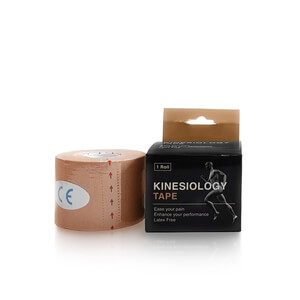 Kinesiologitape, 5 cm x 4,5 m, beige