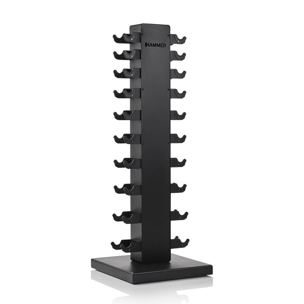 Håndvægtstativ Hexagon til 10 par, Hammer