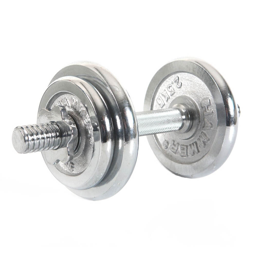 Finnlo Dumbbell Set Chrome Justerbar Håndvægt 10kg