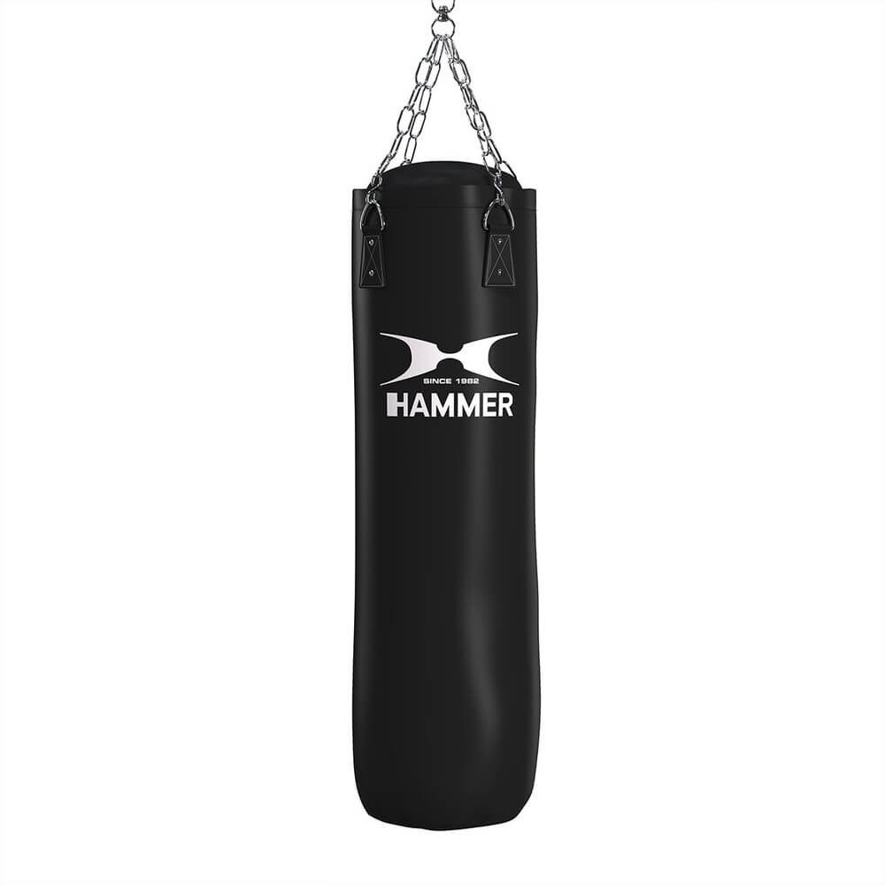 Boksesæk Black Kick, 120 x 35 cm, Hammer