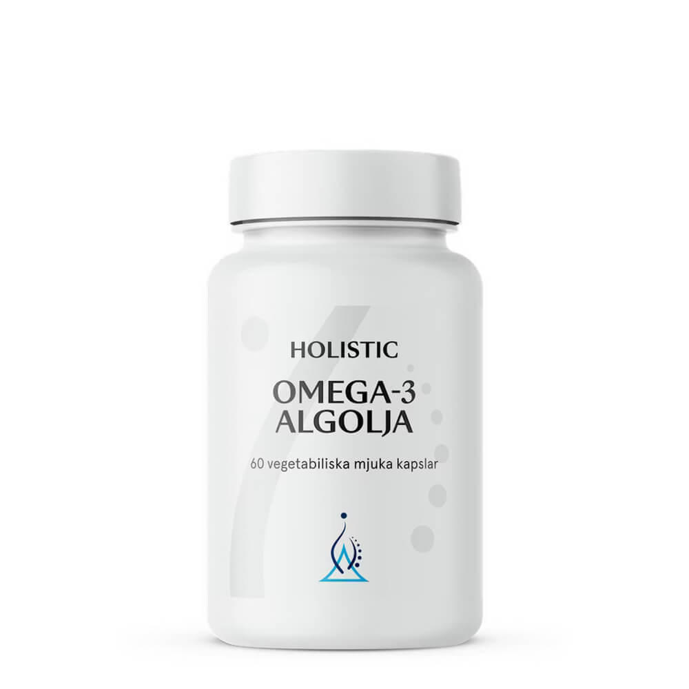 Omega-3 algeolie (vegansk), 60 kapsler