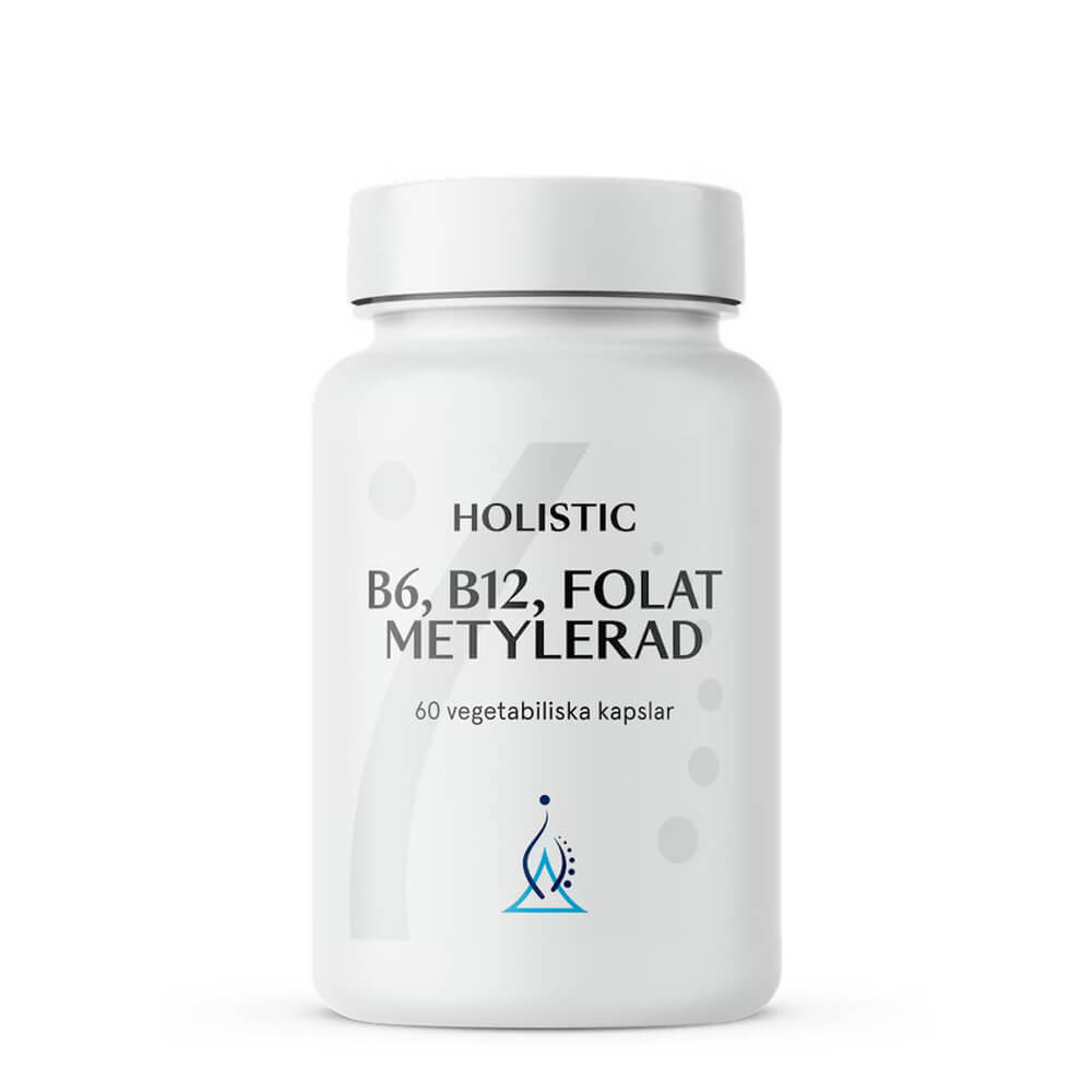 B6 B12 Folat methyleret (vegansk), 60 kapsler billede