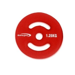 BarPump Vægtskive 1,25 kg, Eurosport Fitness