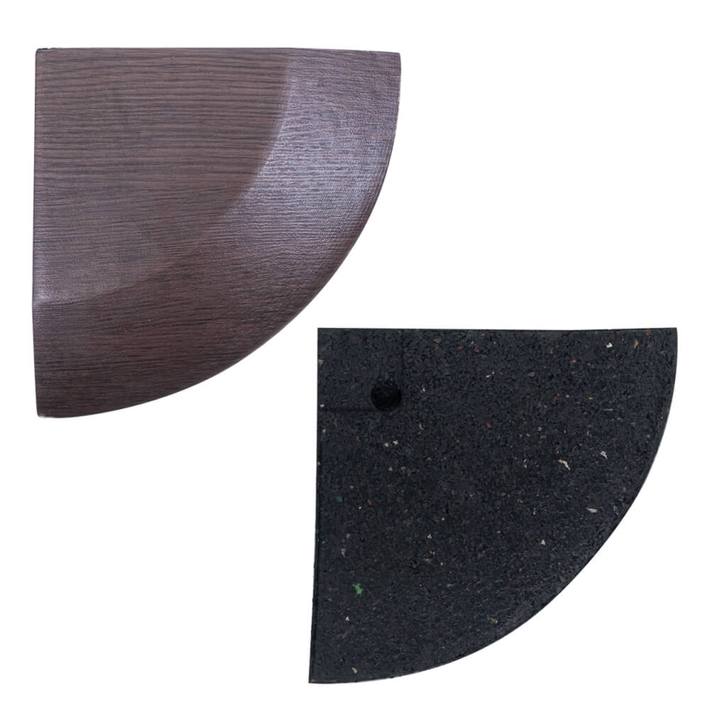 Hjørne, Wood, 2 cm