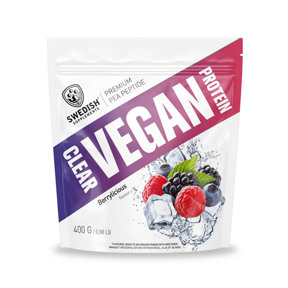 Clear Whey Vegan, Berrylicious, 400 g