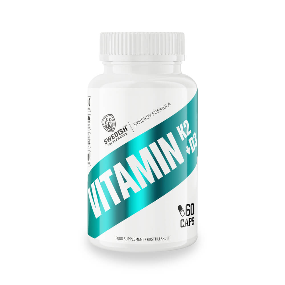 Vitamin K2 + D3 60 kapsler