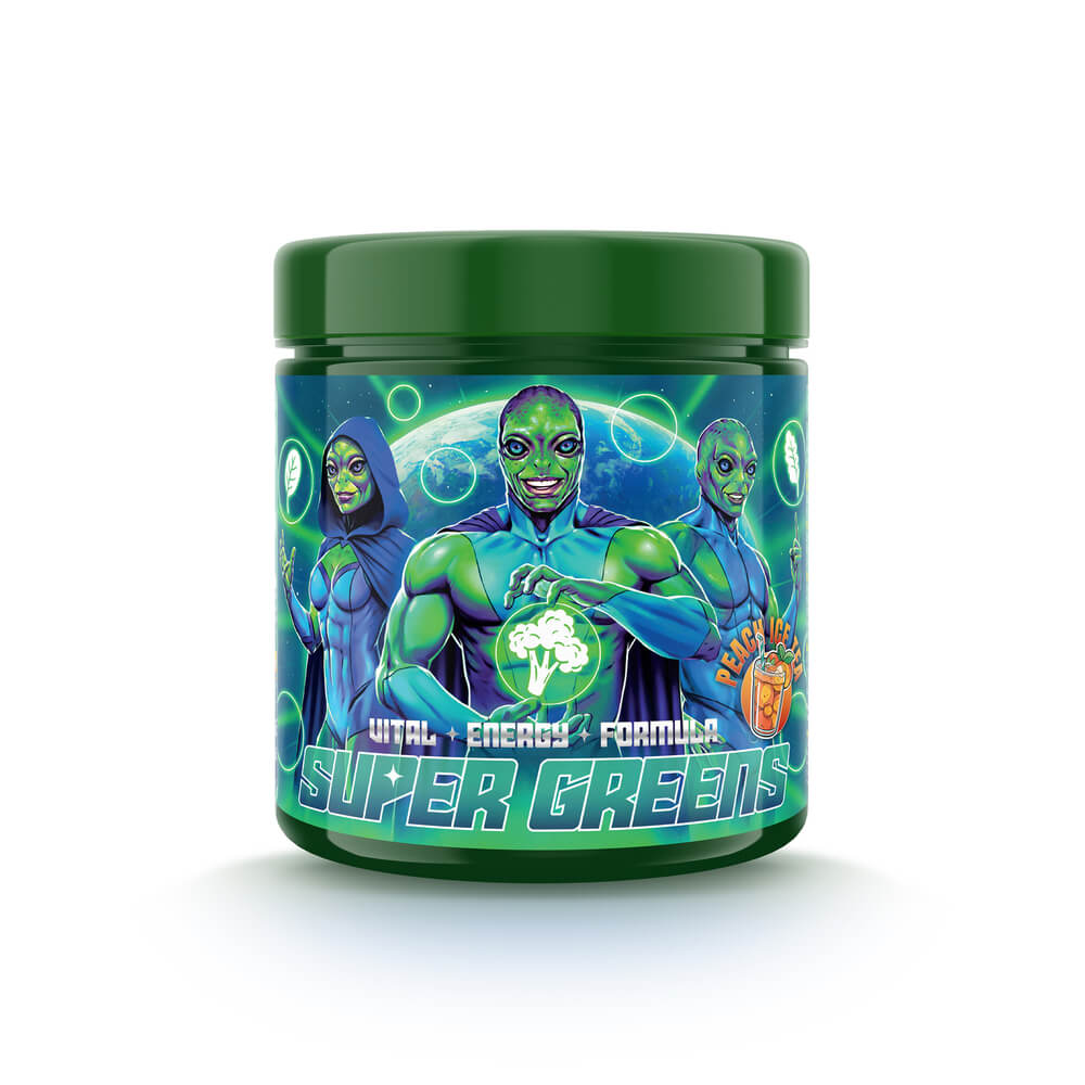 Super Greens, 250 g, Peach Ice Tea