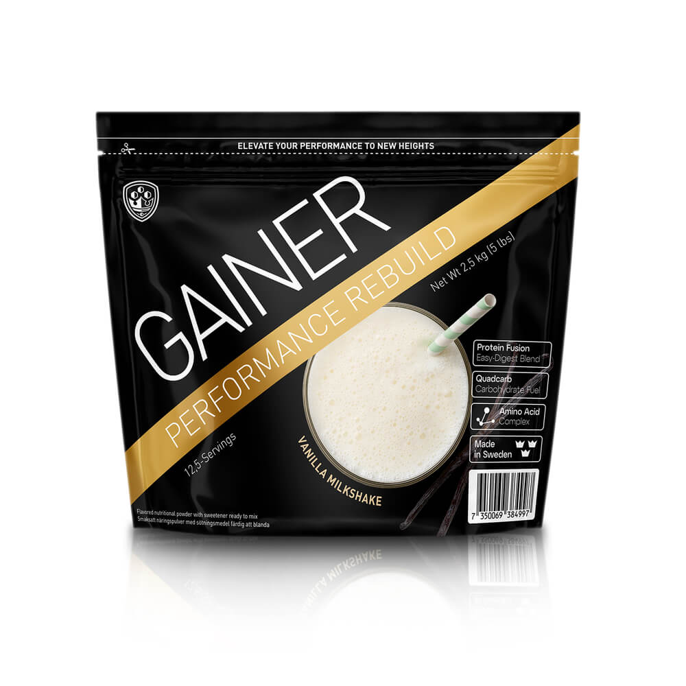 Performance Gainer, 2.5 kg, Vanilla Milkshake billede