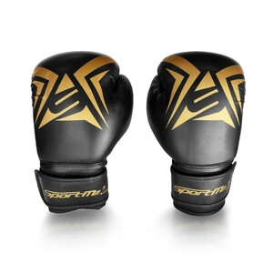 SportMe Boksehandske Gold Junior, black/gold, 12 oz