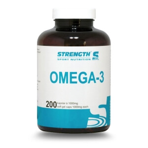 Omega-3, 200 kapsler, Strength