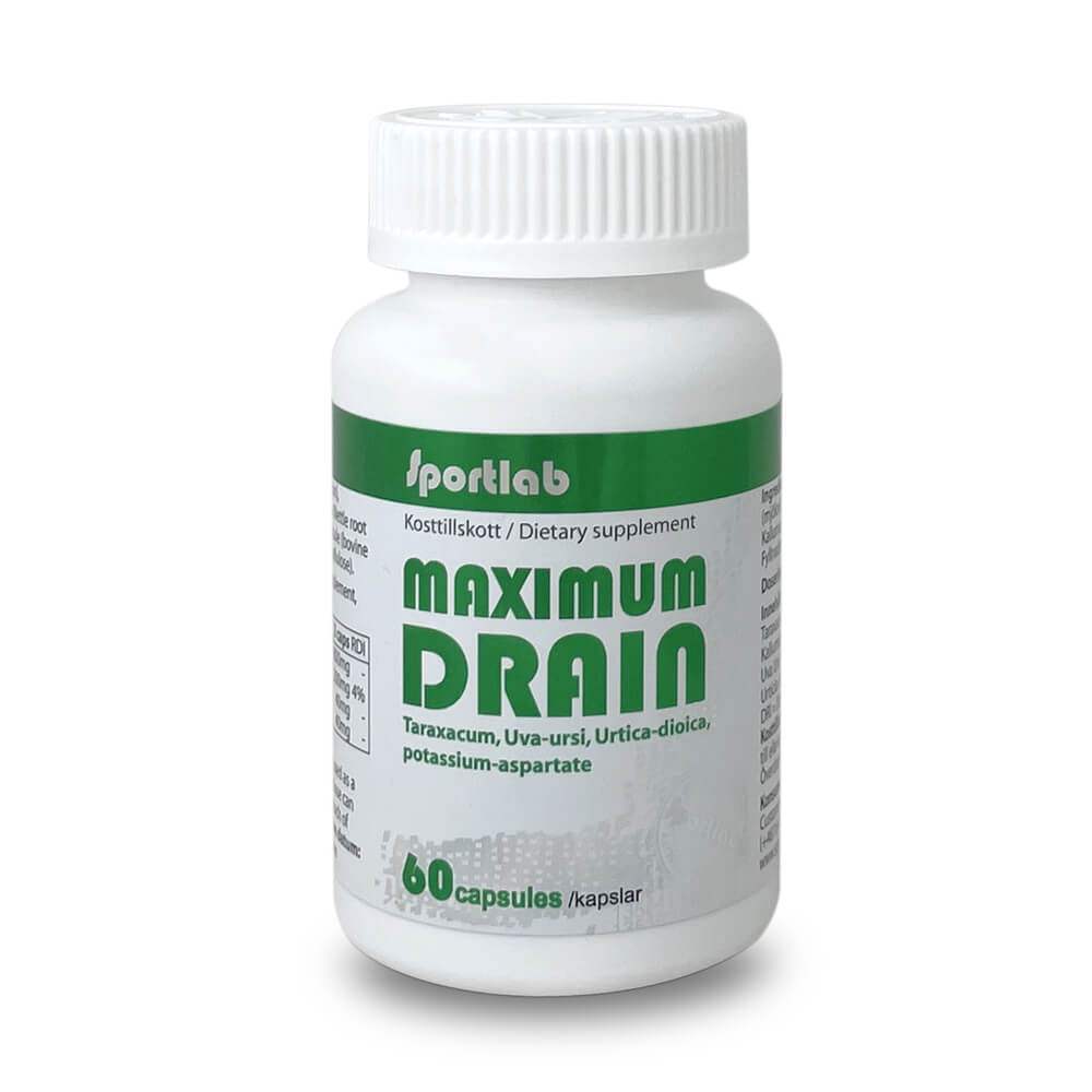 Maximum Drain, 60 kapsler, Sportlab billede