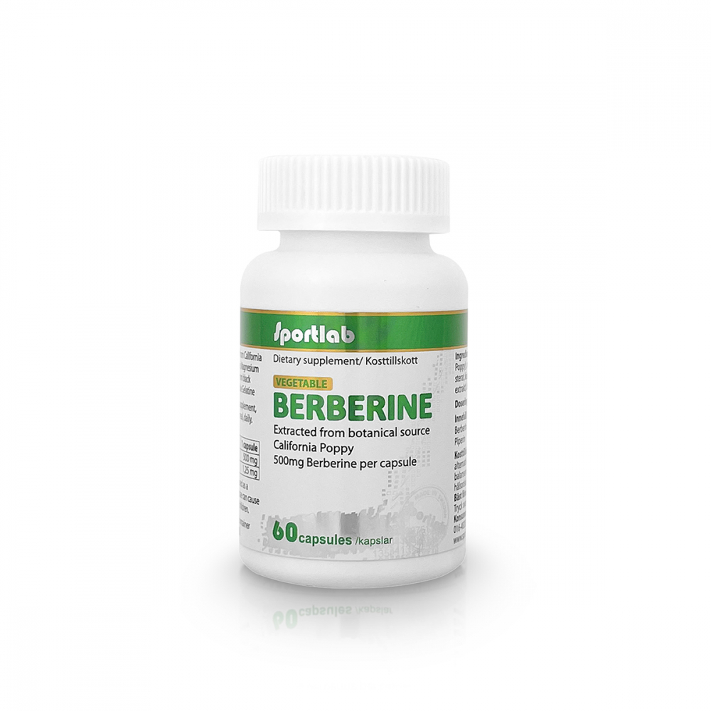 Berberine, 60 kapsler