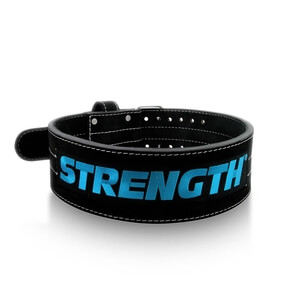 Træningsbælte til styrkeløft, sort, small (52-80 cm)