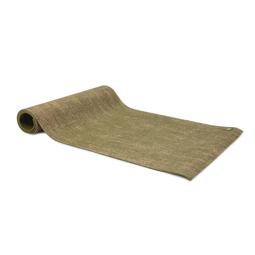Yogamåtte Jute ECO, green, Abilica billede