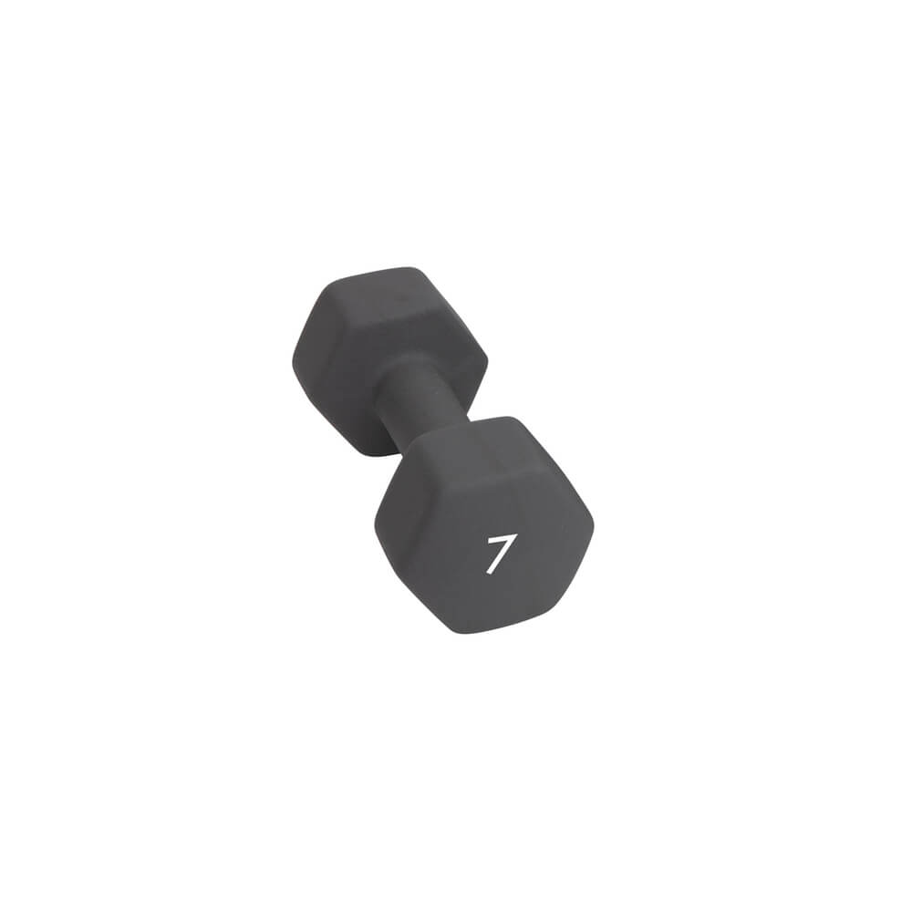 Hex Neoprene Dumbbell, 7 kg billede