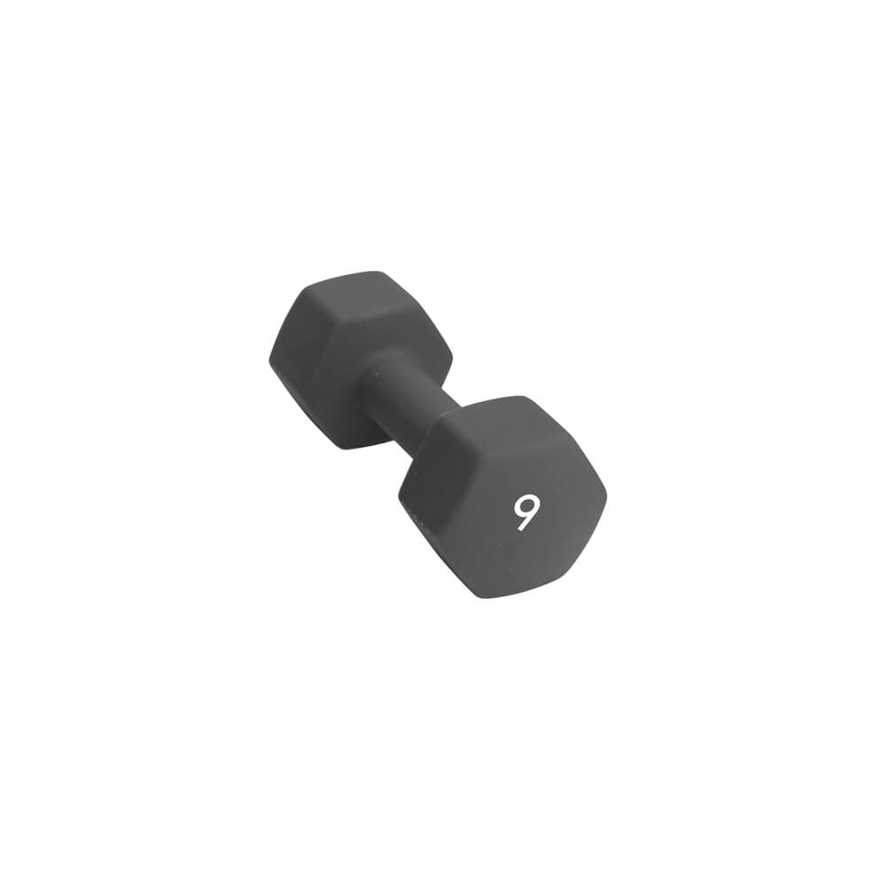 Hex Neoprene Dumbbell, 9 kg billede