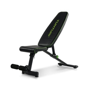 Tunturi 17TSUB2000, Flad vægttræningsbænk, 120 kg, Flad 6 nedgang, Stål, Sort, 980 mm