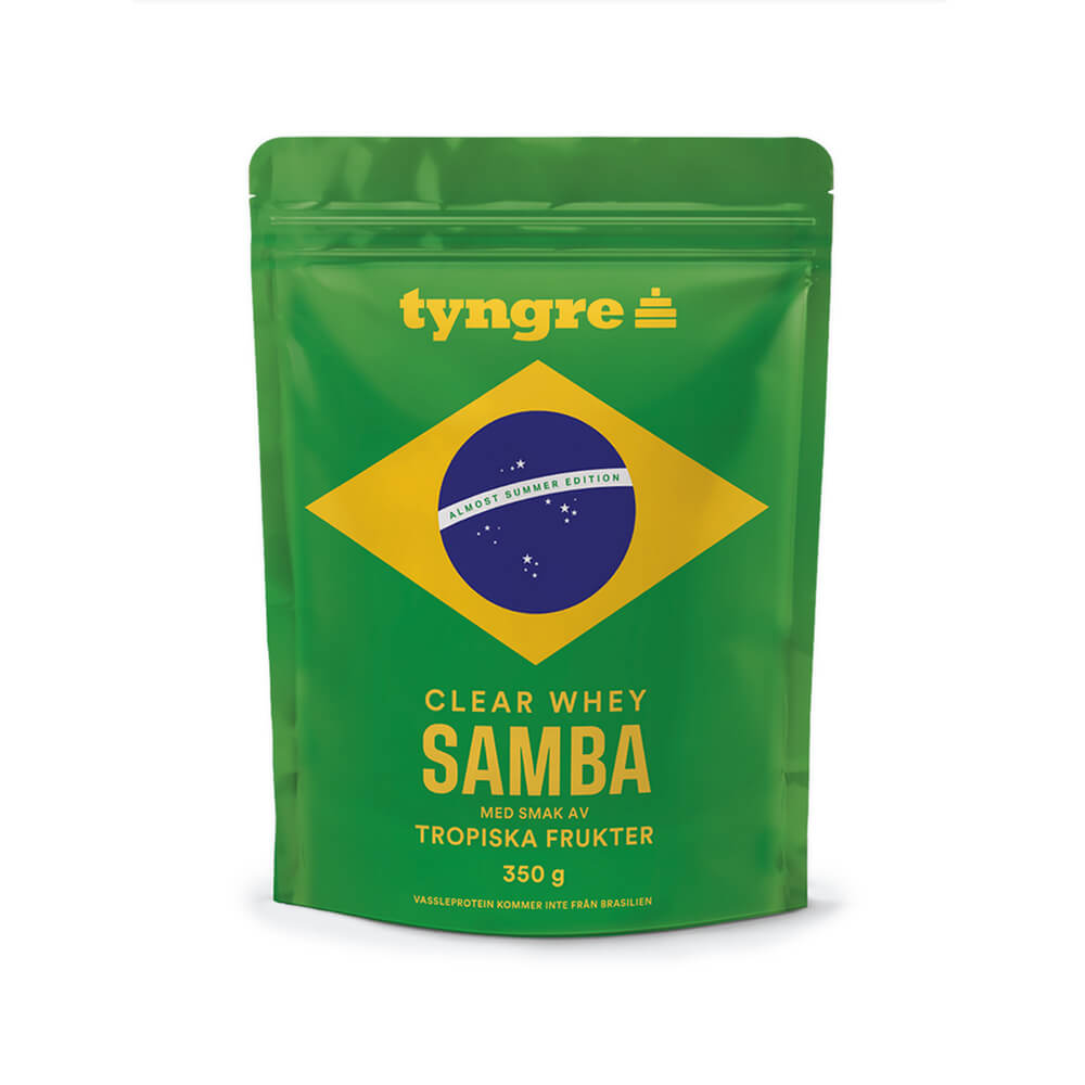 Clear Whey, 350 g, Samba Tropiske Frugter