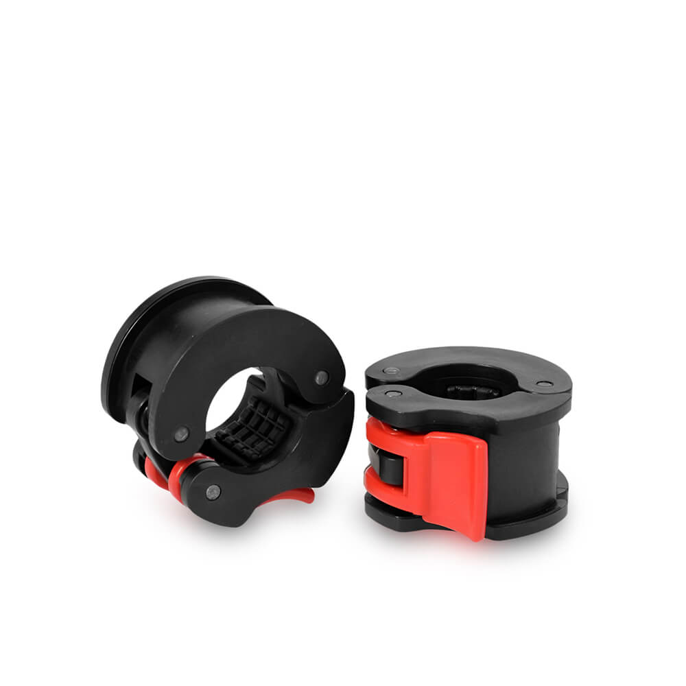 Hurtiglås ABS 25 mm, sort/rød, Master