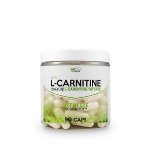 L-Carnitine, 90 kapsler, Viterna