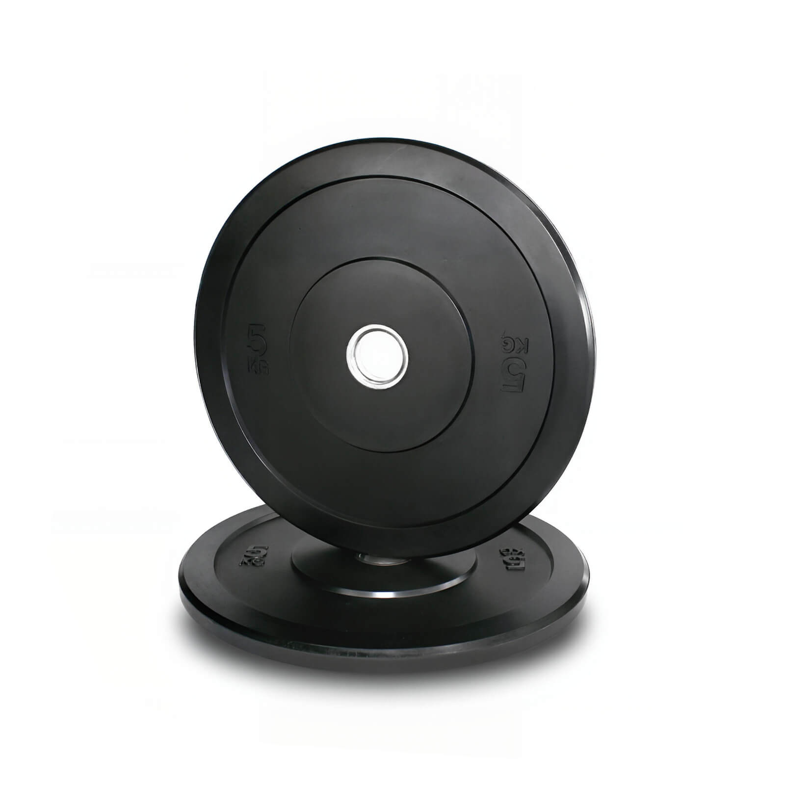 Se Bumper Weight Plates Basic, 2 x 5 kg, JTC Power på SportGymButikken.dk
